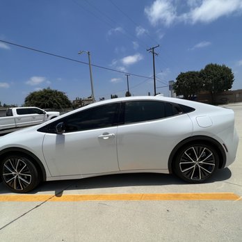 Xtreme Tint - After ..charcoal (best seller) dark in the front/ limo in the back. - Home Window Tinting Near Me - Whittier, California
