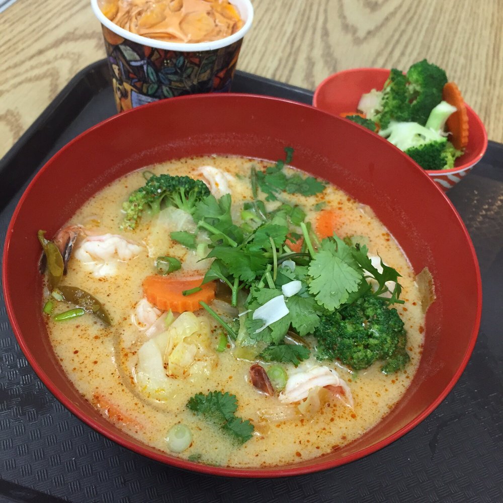 Thainery - Tom Kha Noodle Soup with Shrimp - Thai Near Me - San Francisco, California