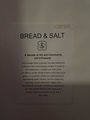 Bread & Salt by null