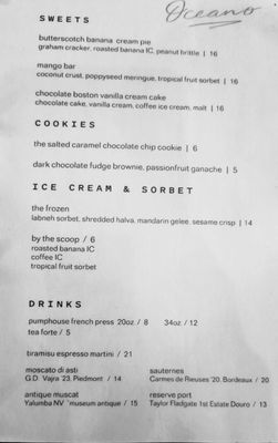 Menu photo 8 Oceano Kitchen Lake Worth Beach, FL