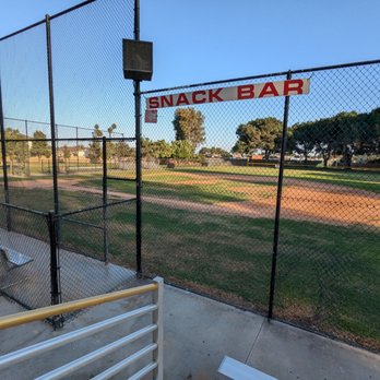 Gerdes Park - View of Will Bruce Memorial Field from the bleachers - Parks Near Me - Norwalk, California