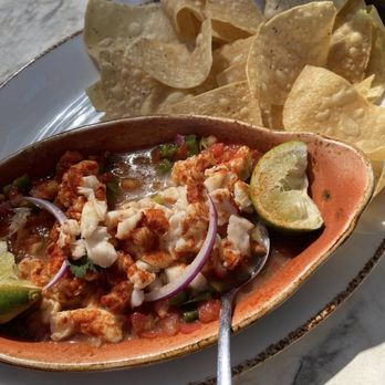 Cactus Jacks - Red Snapper Ceviche - Sports Bars Near Me - Baytown, Texas