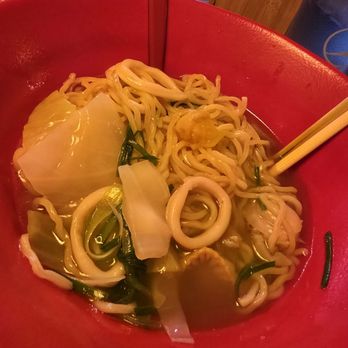 Aodake Ramen - Seafood soup wirh white noodles - Ramen Near Me - La Grange, Illinois