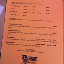 Tyrone Sandwich & Six Pack Shop