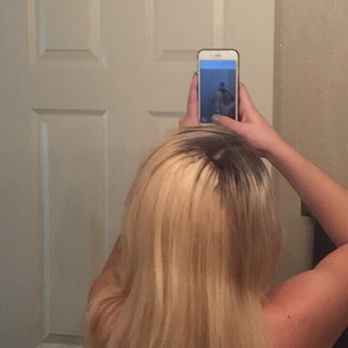 C. Fulcher Salon - If you want to wear your hair down and show the BLACK string that was used on blonde hair go to C Fulcher salon he's great at using black - Hair Stylists Near Me - Lemon Grove, California