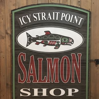 Icy Strait Point - So many salmon shops - Travel Services Near Me - Hoonah, Alaska