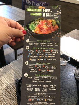 Menu photo 8 Ahipoke Escondido, CA