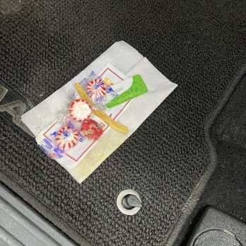 Prisim Detailing - Trash under car seat - Auto Detailing Near Me - Denver, Colorado