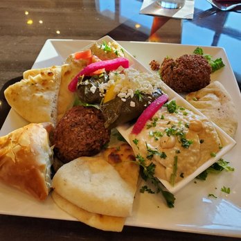 Nick's Taverna - Sampler... everything was delicious - Mediterranean Near Me - Ashburn, Virginia Nick's Taverna - Sampler... everything was delicious - Mediterranean Near Me - Ashburn, Virginia