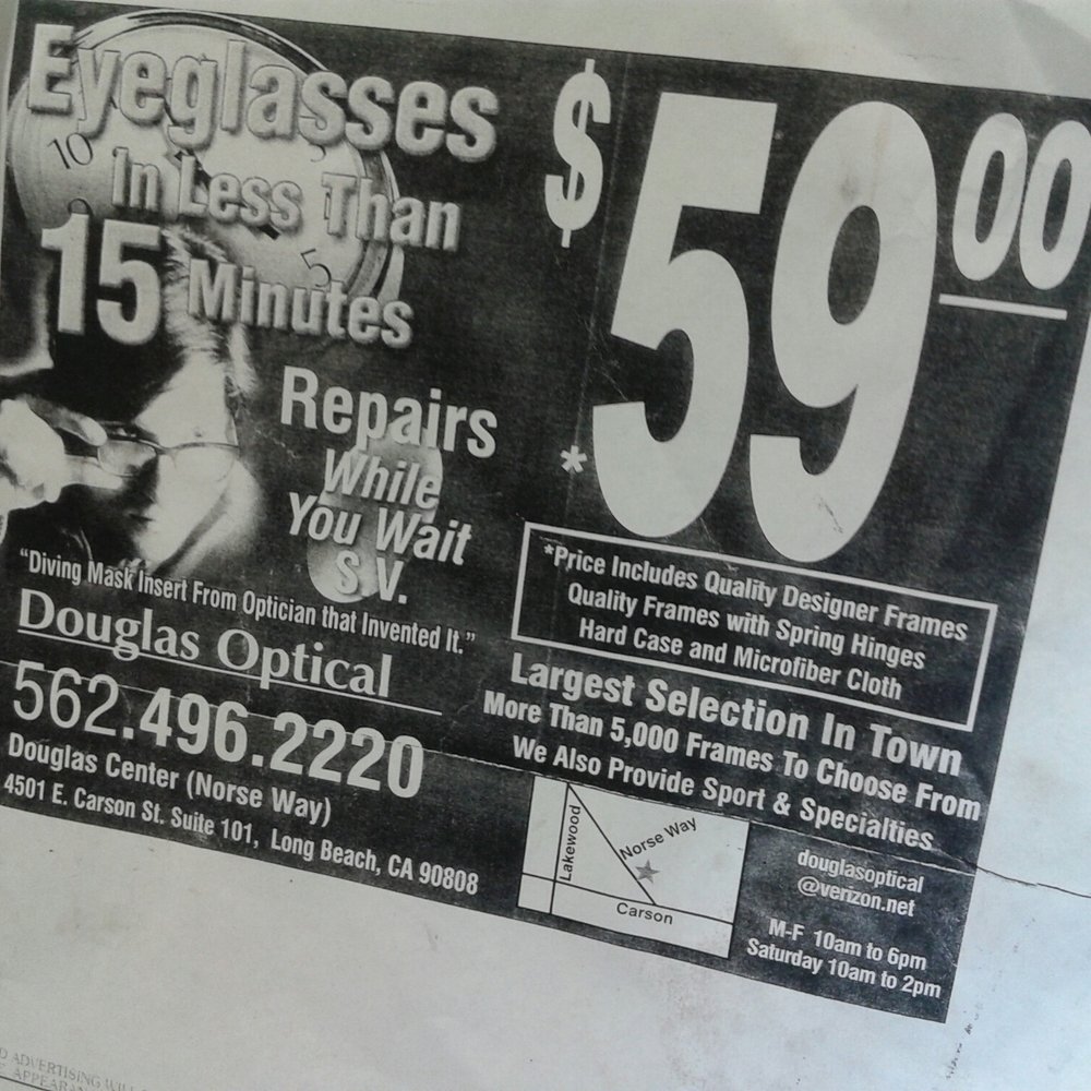 Douglas Optical - Eyewear & Opticians Near Me - Long Beach, California Douglas Optical - Eyewear & Opticians Near Me - Long Beach, California
