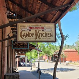 a sign for the store