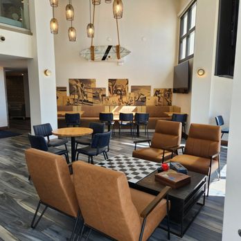 The Deck - Inside seating - Lounges Near Me - Pismo Beach, California