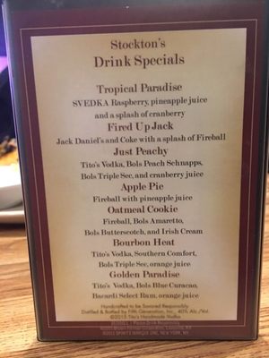 Menu photo 5 Stockton's Restaurant & Spirits Maple Valley, WA