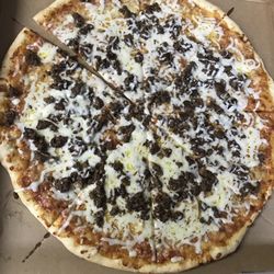 New York Fried Chicken and pizza - Ground beef pizza