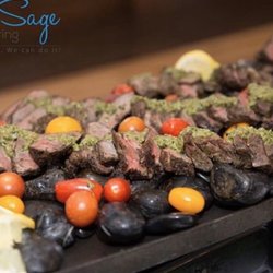 Bleu Sage Catering - Steak at my cousin's wedding.