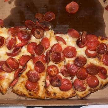 Mountain Mike's Pizza - Pepperoni with white sauce - Pizza Near Me - Gold River, California