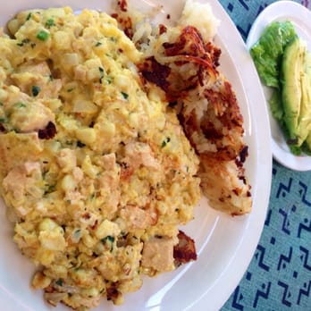 Martha's - White corn scramble w havarti cheese, herbs & tofu - American Near Me - Hermosa Beach, California Martha's - White corn scramble w havarti cheese, herbs & tofu - American Near Me - Hermosa Beach, California