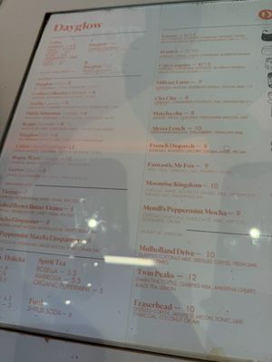 Menu photo 1 Dayglow Los Angeles, CA Menu photo 1 Dayglow Los Angeles, CA