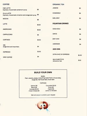 C and H Bagels by null