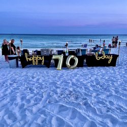 30A Beach Boyz - Catered Beach Bonfire Birthday Party on 30A