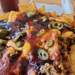 Mr BBQ Bar & Grill - Too much bbq sauce(never thought I would ever say that in my life), sauce not very good, and sauce was full of huge squares of onions.