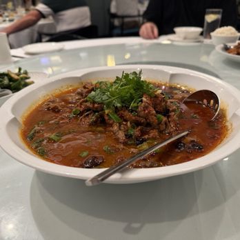 Meizhou Dongpo - Hot Chili Oil Poached Sliced Beef - Szechuan Near Me - Irvine, California