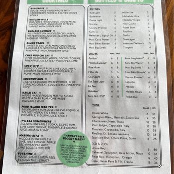 Restaurant 604 - Menu - Breakfast & Brunch Near Me - Honolulu, Hawaii