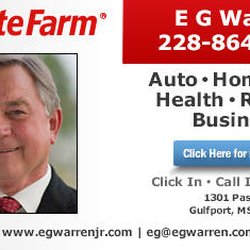 E G Warren - State Farm Insurance Agent - Ad powered by: YPC Media