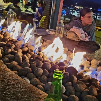 54th Street - Fire pit atvone of the bars - American Near Me - Cedar Park, Texas