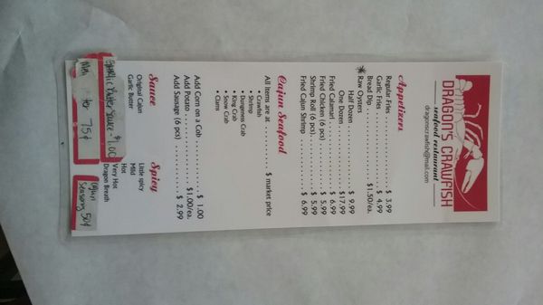 Menu photo 6 Dragon's Crawfish Tacoma, WA Menu photo 6 Dragon's Crawfish Tacoma, WA