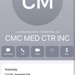 Community Medical Centers - Phone Log