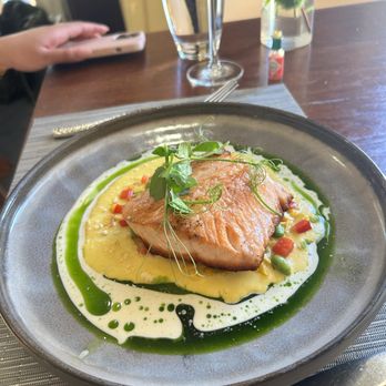 Raya - Seared Salmon - Seafood Near Me - Dana Point, California