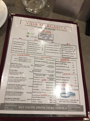 Menu photo 7 Vida Taco Bar Severna Park Severna Park, MD Menu photo 7 Vida Taco Bar Severna Park Severna Park, MD