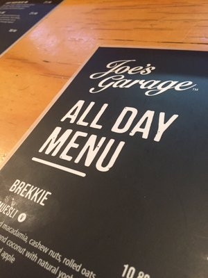 Menu photo 3 Joe's Garage Queenstown, OTA Menu photo 3 Joe's Garage Queenstown, OTA