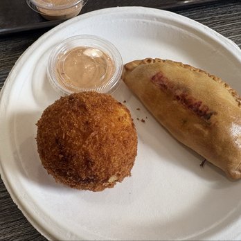 OBRA HandBakery - OBRA Ball *Beef* and Baked Breakfast Empanada - Empanadas Near Me - Santa Ana, California OBRA HandBakery - OBRA Ball *Beef* and Baked Breakfast Empanada - Empanadas Near Me - Santa Ana, California