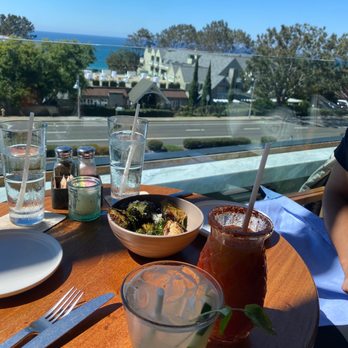 Monarch Ocean Pub - Brussel sprouts and drinks - Gastropubs Near Me - Del Mar, California