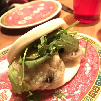 RAMEN-SAN - Tempura shittake bun - Ramen Near Me - Chicago, Illinois RAMEN-SAN - Tempura shittake bun - Ramen Near Me - Chicago, Illinois