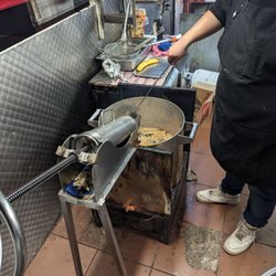 Churros y Elotes Penasco - Making Churros