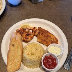 Pier 36 Seafood & Oyster Bar - Blackened Catfish & Shrimp