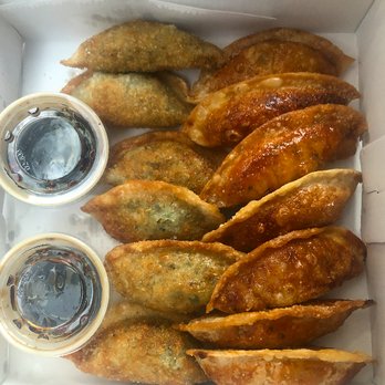Seoul ManDoo - Meat and kimchi fried dumplings ($7/order) - Korean Near Me - Aurora, Colorado