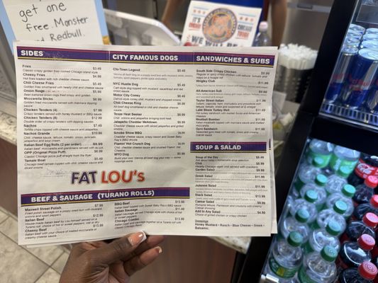 Menu photo 1 Fat Lou’s Plantation, FL