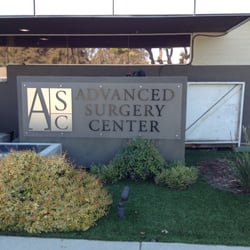 Advanced Surgery Center - This is the sign on the outside of the building.