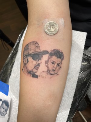 Mini portrait tattoo - We specialize in detail works. These are some works from our resident artist at Golden Tiger Tattoo.
Please check out our Website and SNS.
https://www.goldentigertattoo.com
Instagram/TikTok @goldentigertattoola
Please message us if you have any questions. Mini portrait tattoo - We specialize in detail works. These are some works from our resident artist at Golden Tiger Tattoo.
Please check out our Website and SNS.
https://www.goldentigertattoo.com
Instagram/TikTok @goldentigertattoola
Please message us if you have any questions.