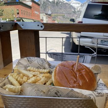 Steamies Burger Bar - View only thing worth while here - Burgers Near Me - Telluride, Colorado