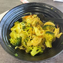 Have a little curry with your cabbage and broccoli. Have a little curry with your cabbage and broccoli.