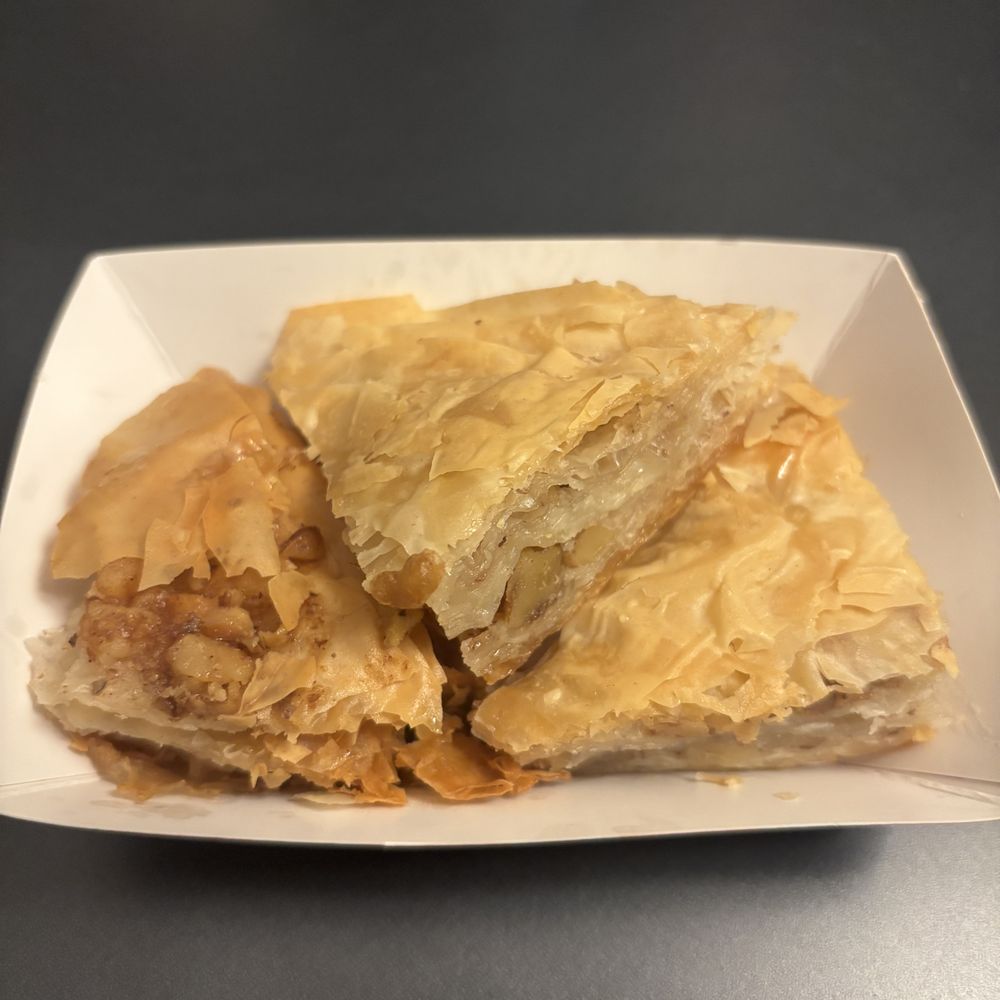 Homemade baklava Homemade baklava