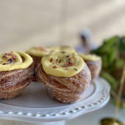 Cafe Clementine - Passion fruit cruffin