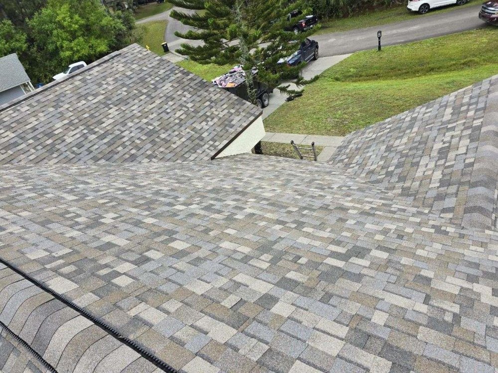 Slide of Weathered Roofing