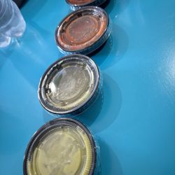 Faustinos Taqueria - Sauces. Loved all of them