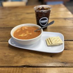 The Harbor Coffeehouse - Tortellini soup.